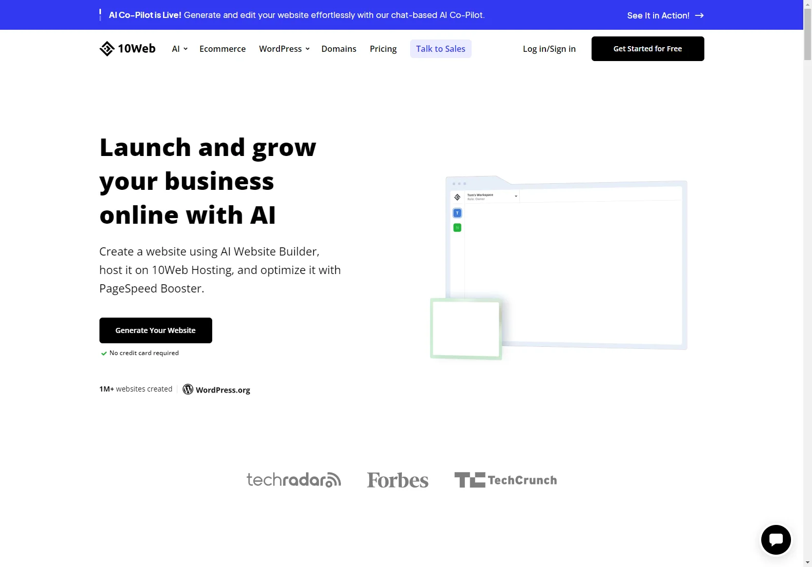 10Web: AI-Powered Tools for Effortless Business Growth