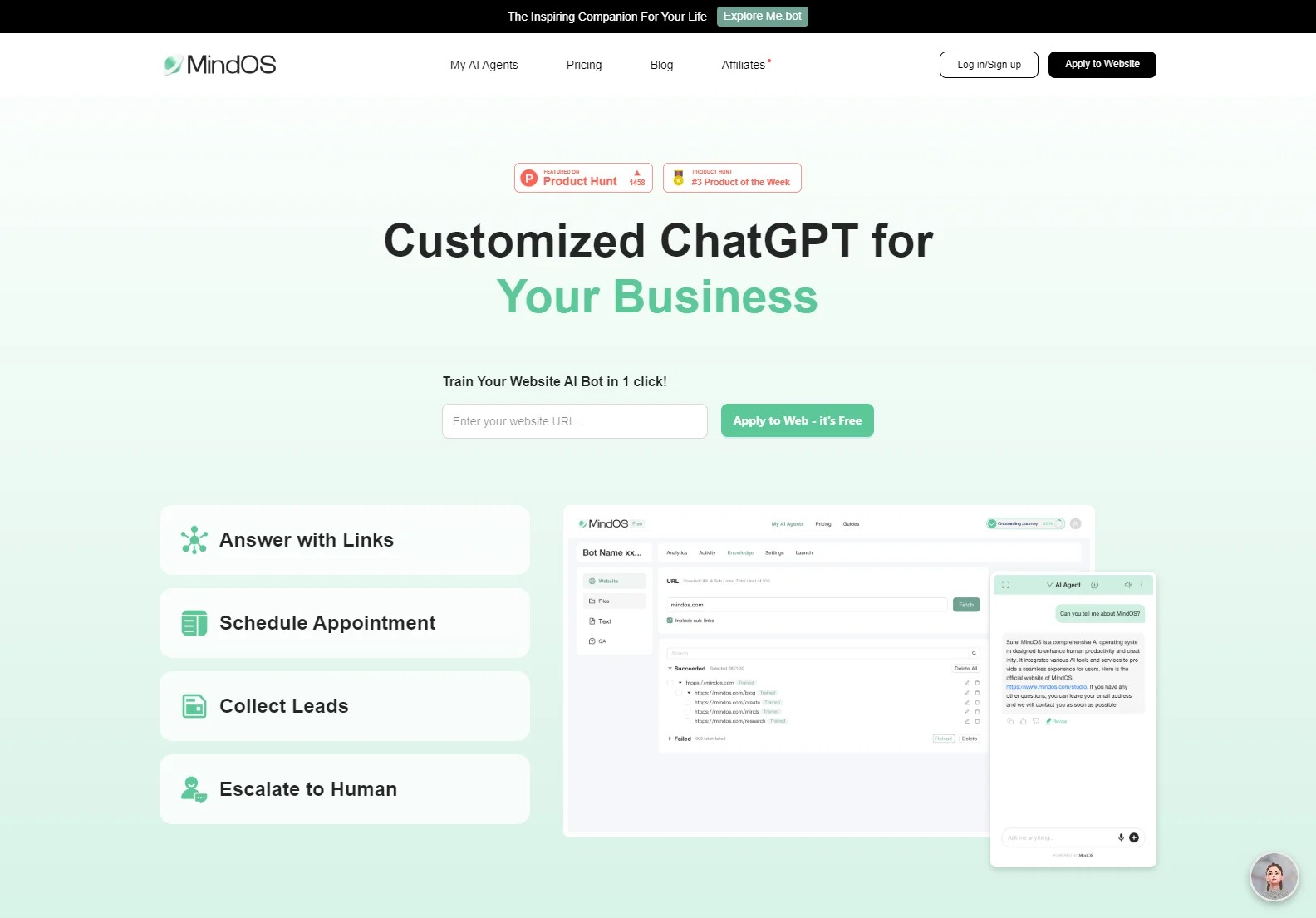 MindOS: Your Custom AI Agent for Personalized Customer Support