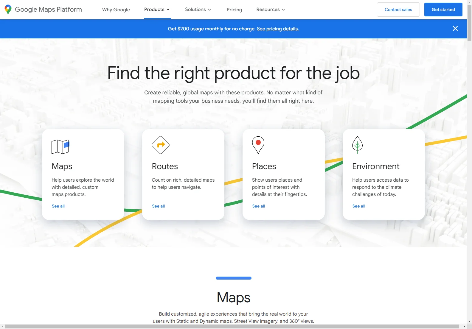 Google Maps Platform: Custom Map Tools & Products