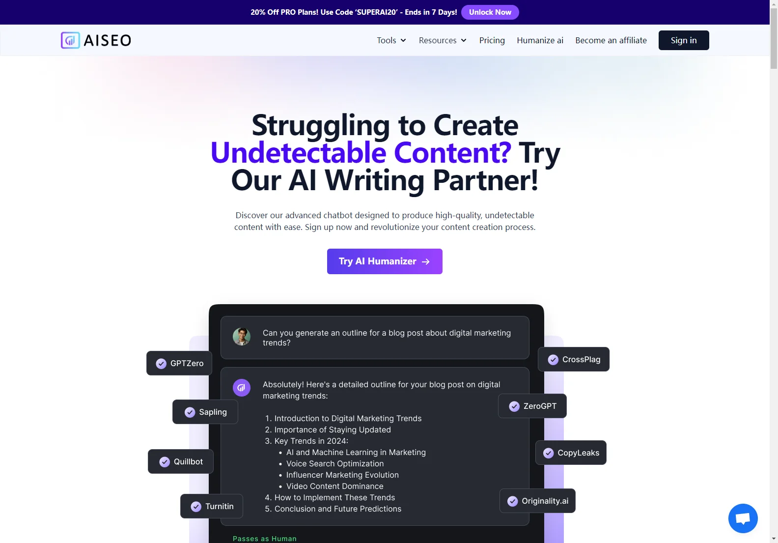 AISEO: AI-Powered SEO Content Creation for Undetectable, High-Quality Results