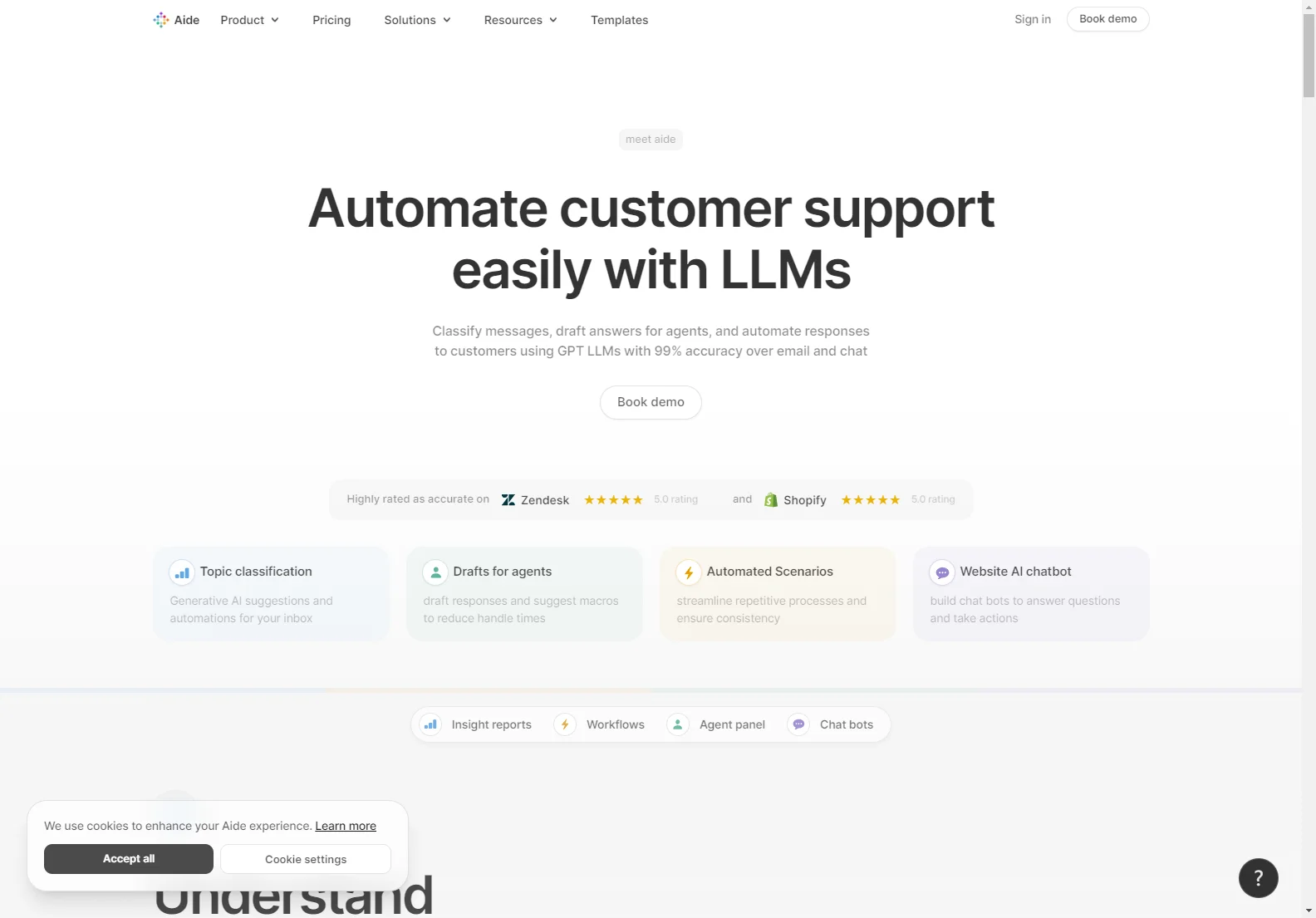 Aide: AI-Powered Customer Support Automation for Enhanced Efficiency