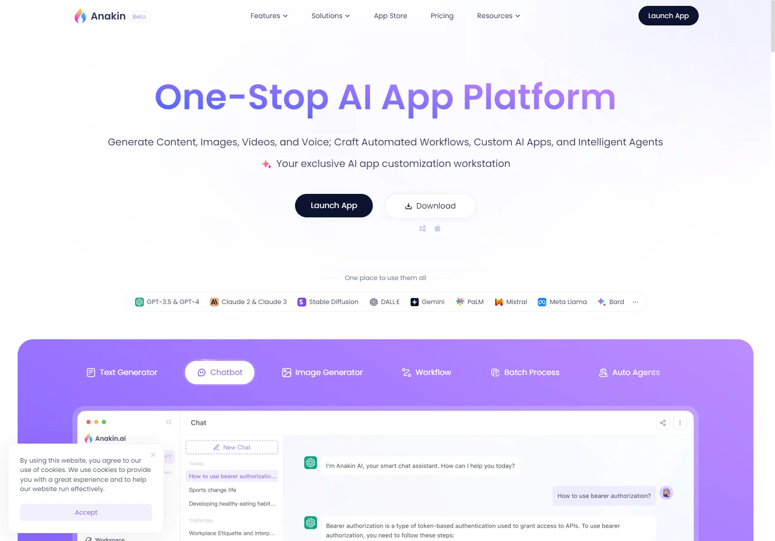 Anakin.ai: Your One-Stop AI App Platform for Content, Automation, and More