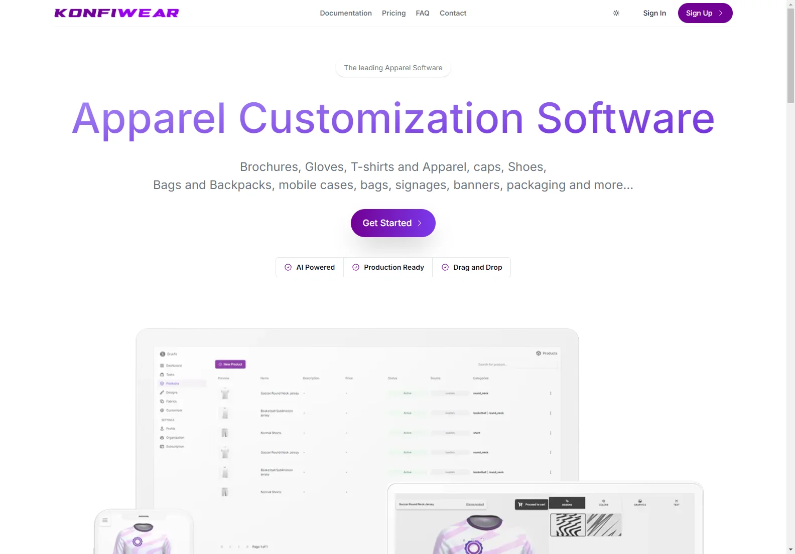 Konfiwear: AI-Powered Apparel Design Software for Streamlined Production