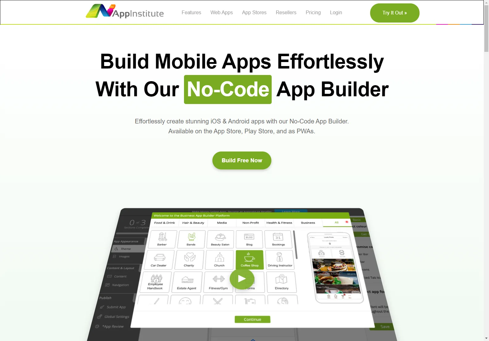 AppInstitute: No-Code App Builder for iOS & Android