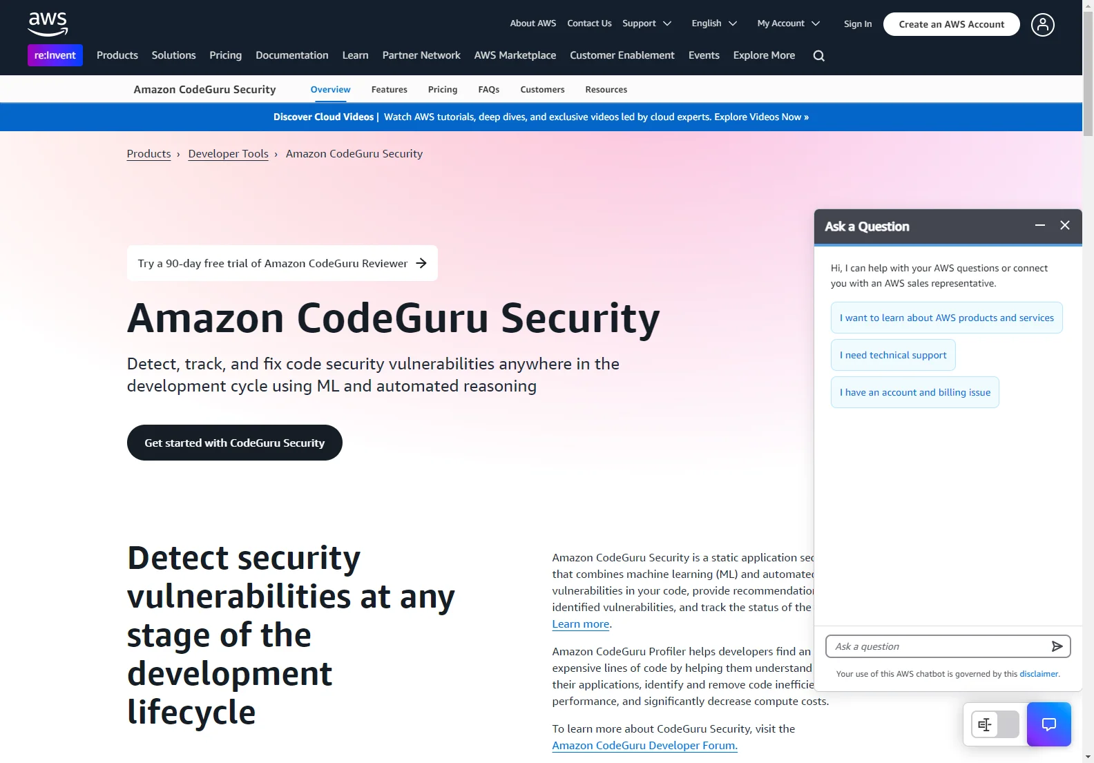 Amazon CodeGuru Security: AI-Powered Code Security Testing Tool