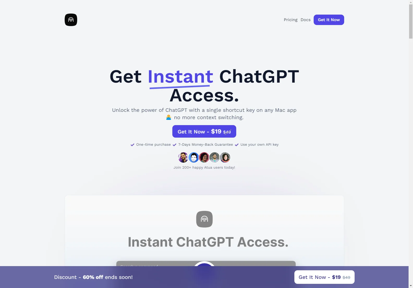 Atua: Instant ChatGPT Access on Mac with Custom Shortcut Keys