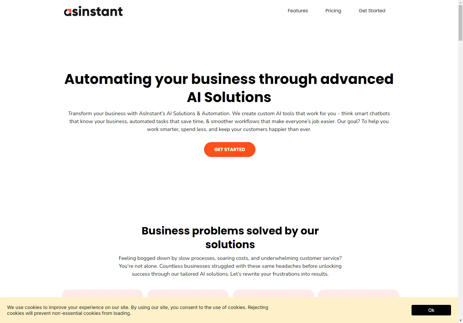 AsInstant: AI-Powered Business Automation Solutions for Enhanced Efficiency and Customer Experience