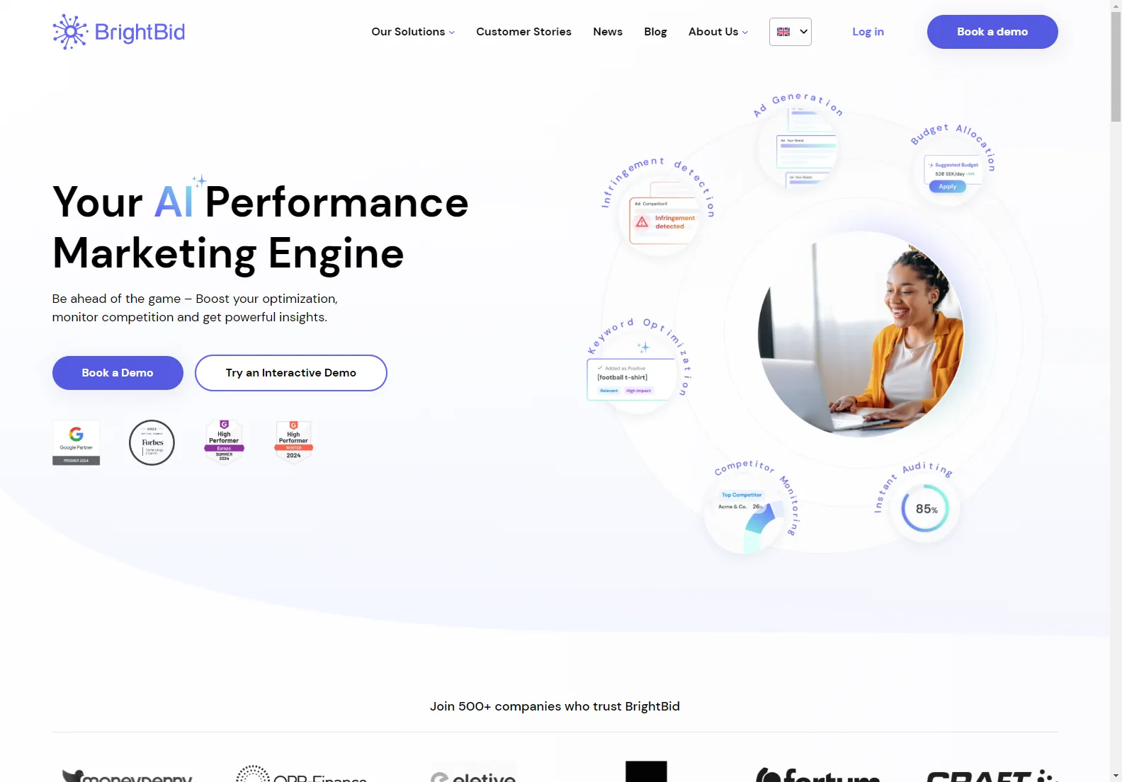 BrightBid: AI-Powered Performance Marketing for Increased ROI