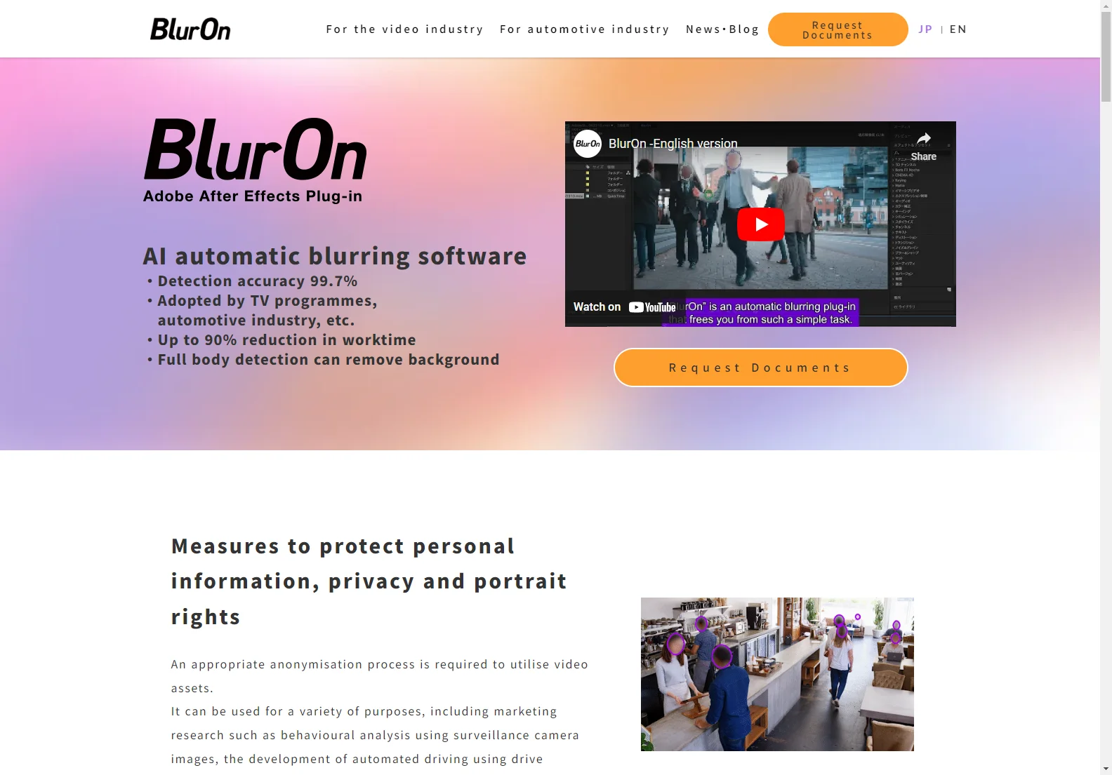 BlurOn: AI-Powered Video Editing Plugin for Automated Masking