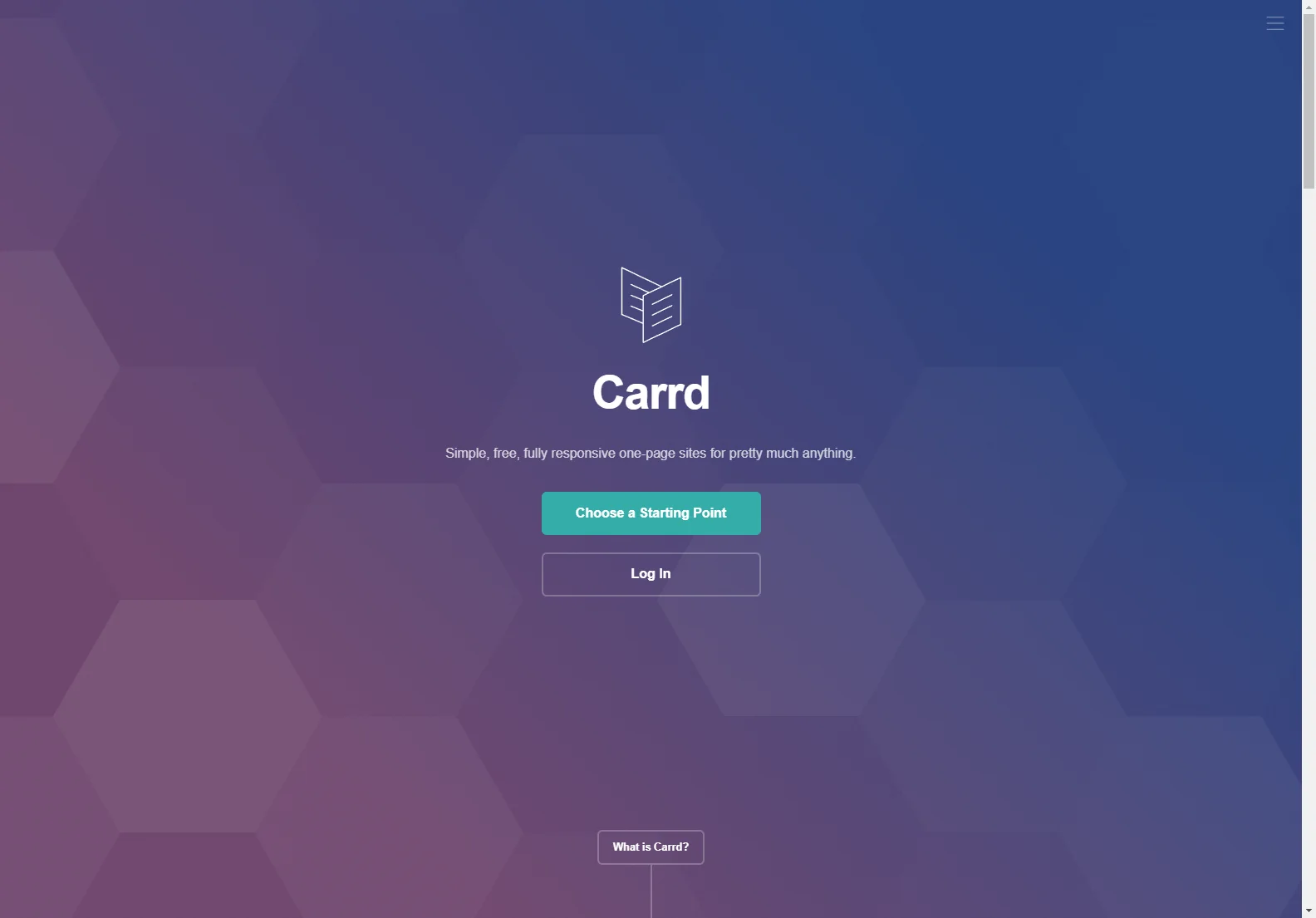 Carrd: Simple, Free, Fully Responsive One-Page Website Builder