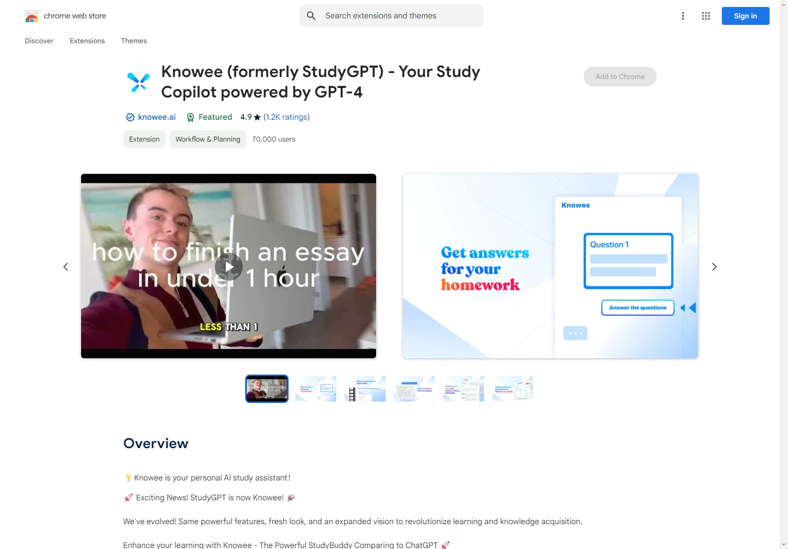 Knowee (formerly StudyGPT): Your AI-Powered Study Copilot