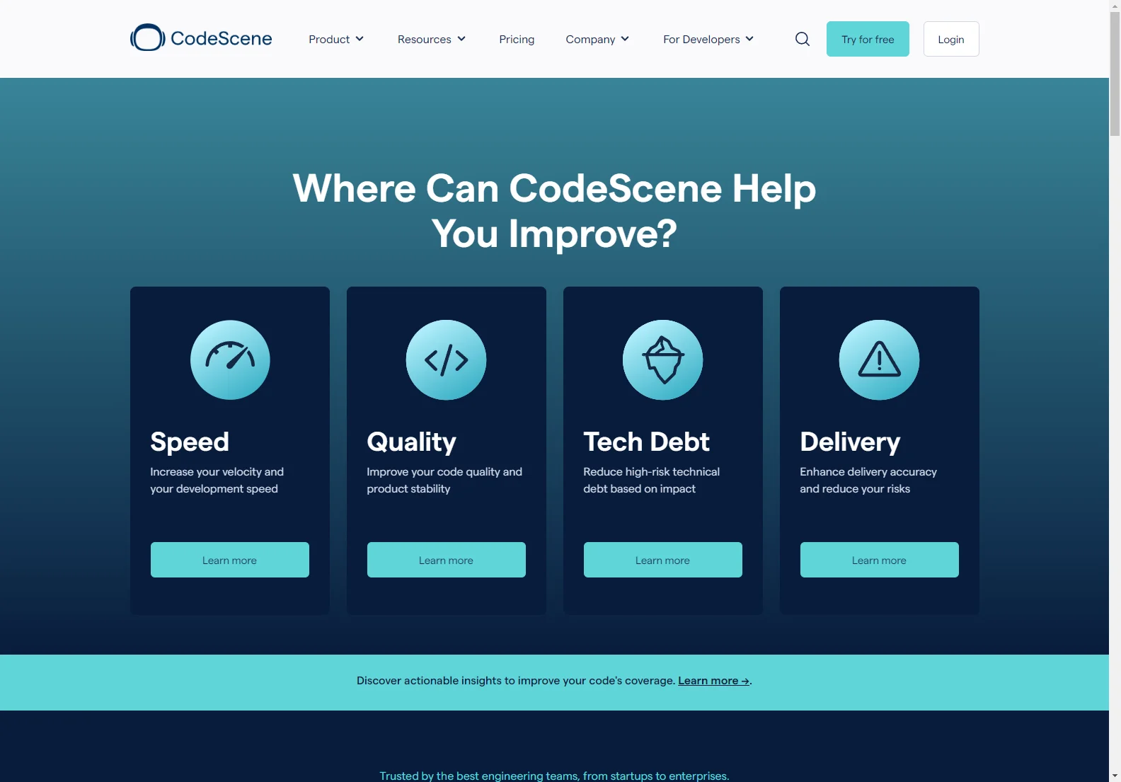 Next Generation Code Analysis | CodeScene