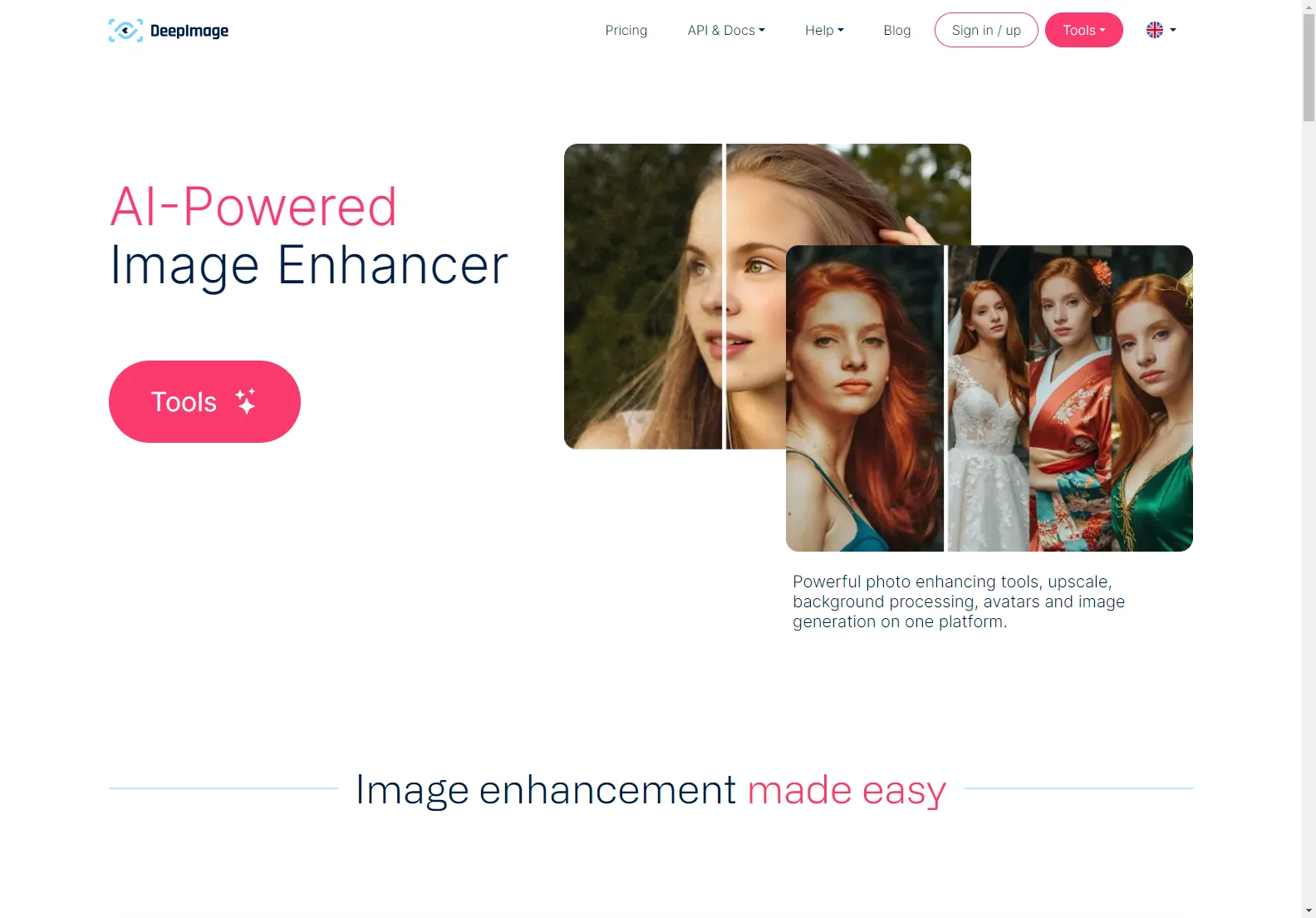 Deep-Image.ai: AI Image Enhancer & Generator for E-commerce, Real Estate & More