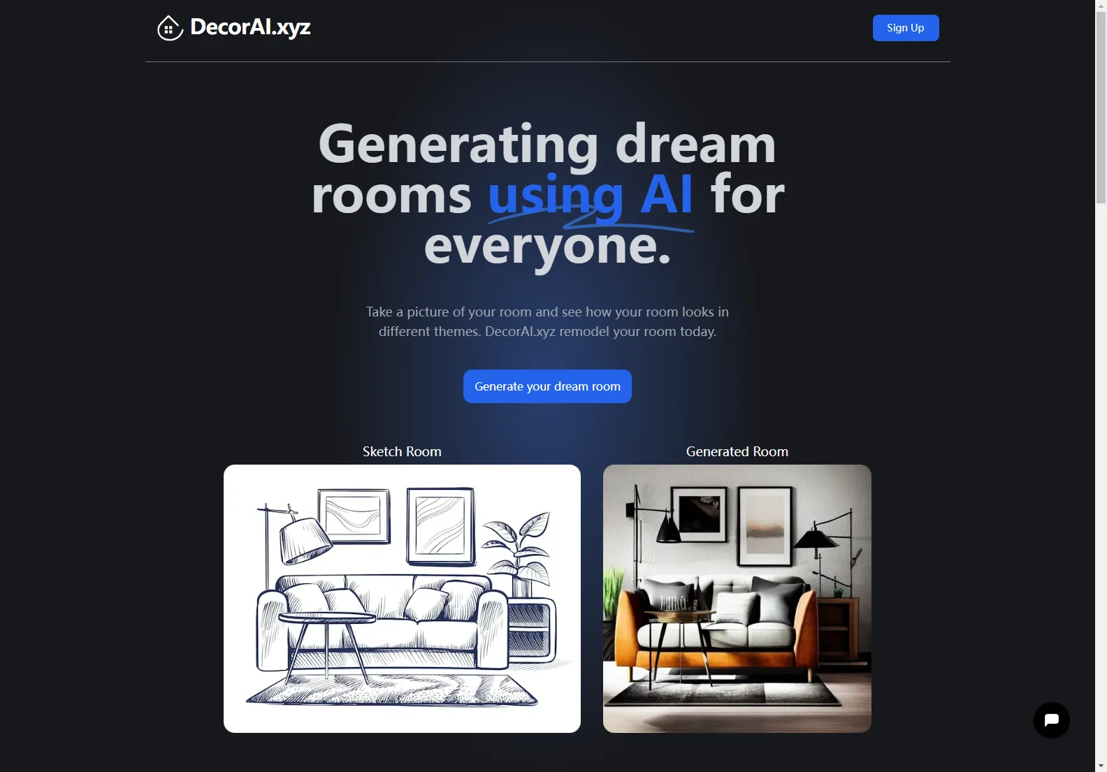 DecorAI: AI-Powered Interior Design for Dream Rooms