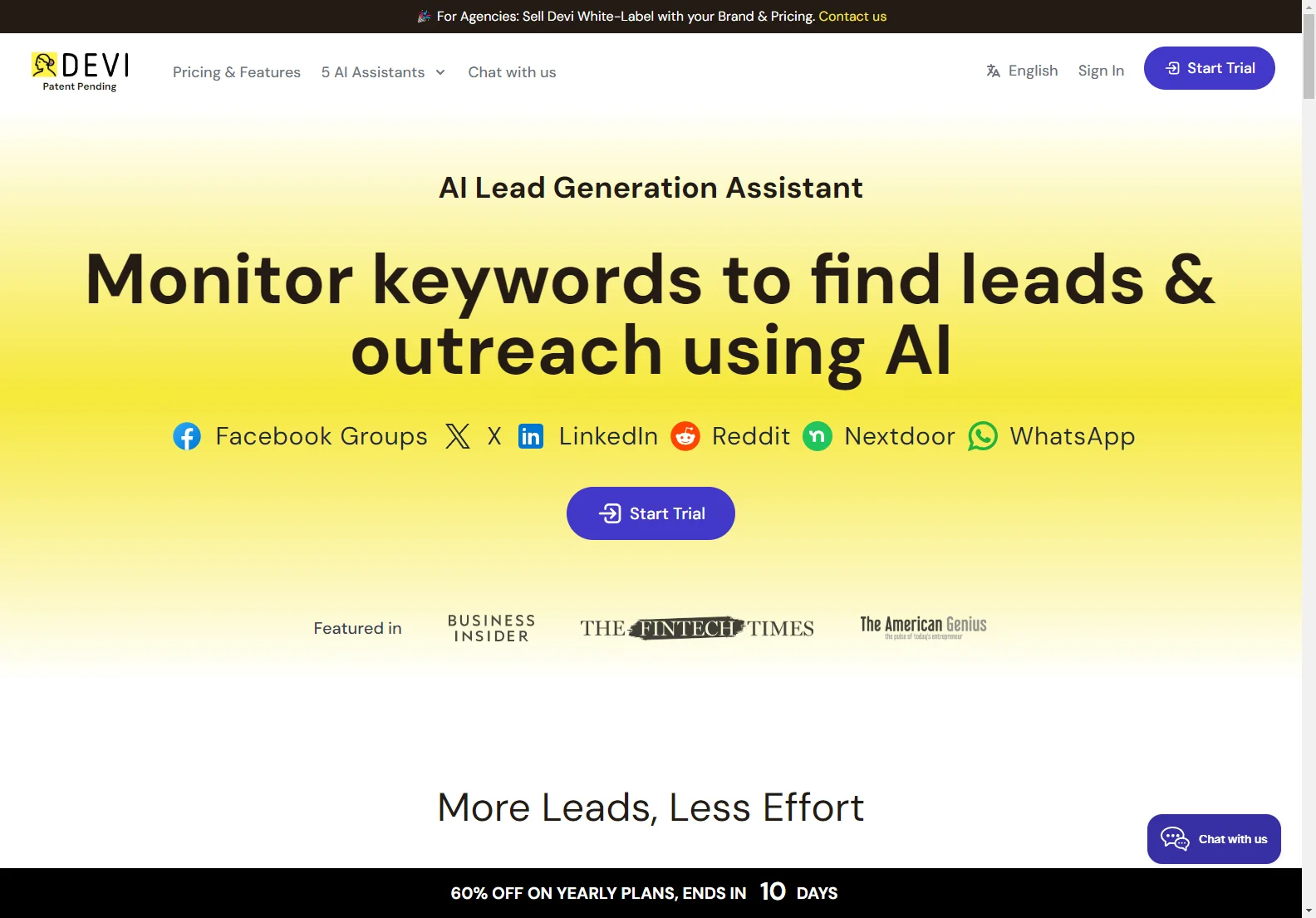 Devi AI: Revolutionizing Social Media Lead Generation