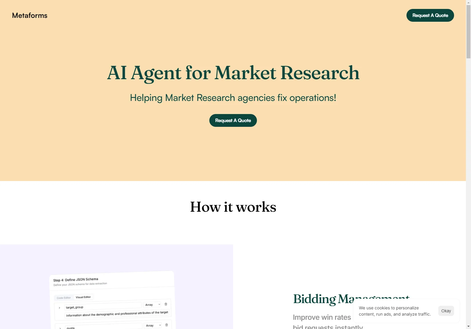 Metaforms: AI-Powered Market Research Automation