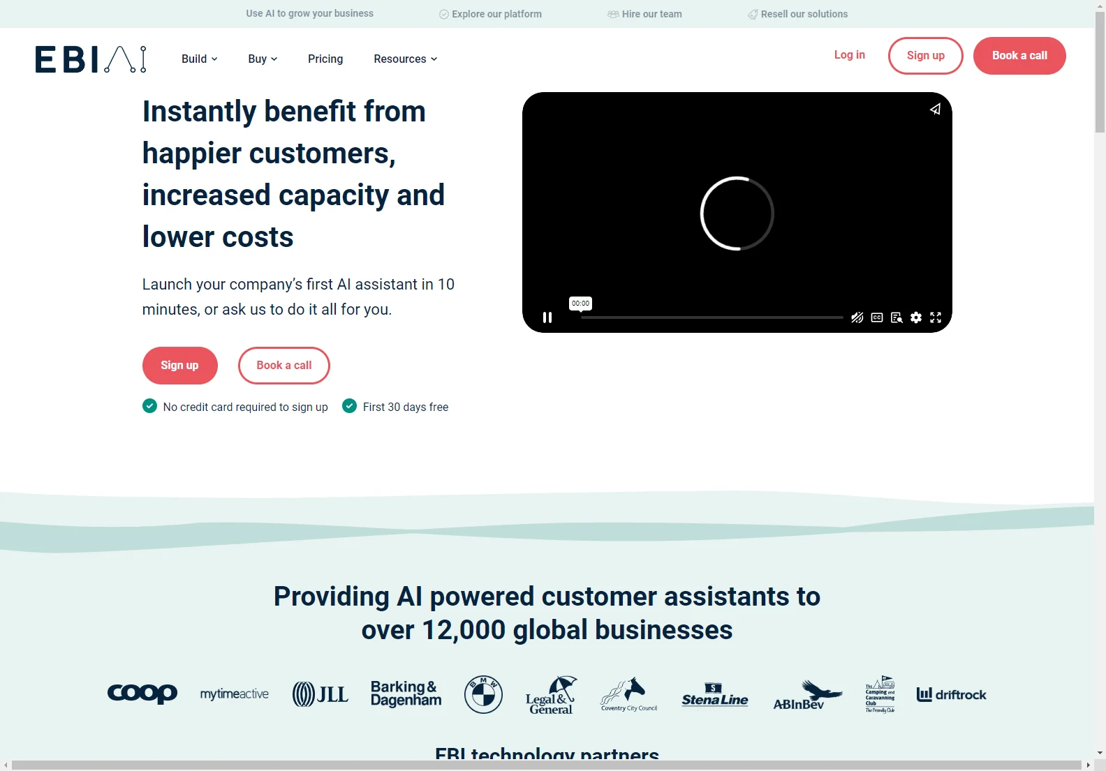 EBI.AI: AI-Powered Customer Assistants for Happier Customers and Lower Costs