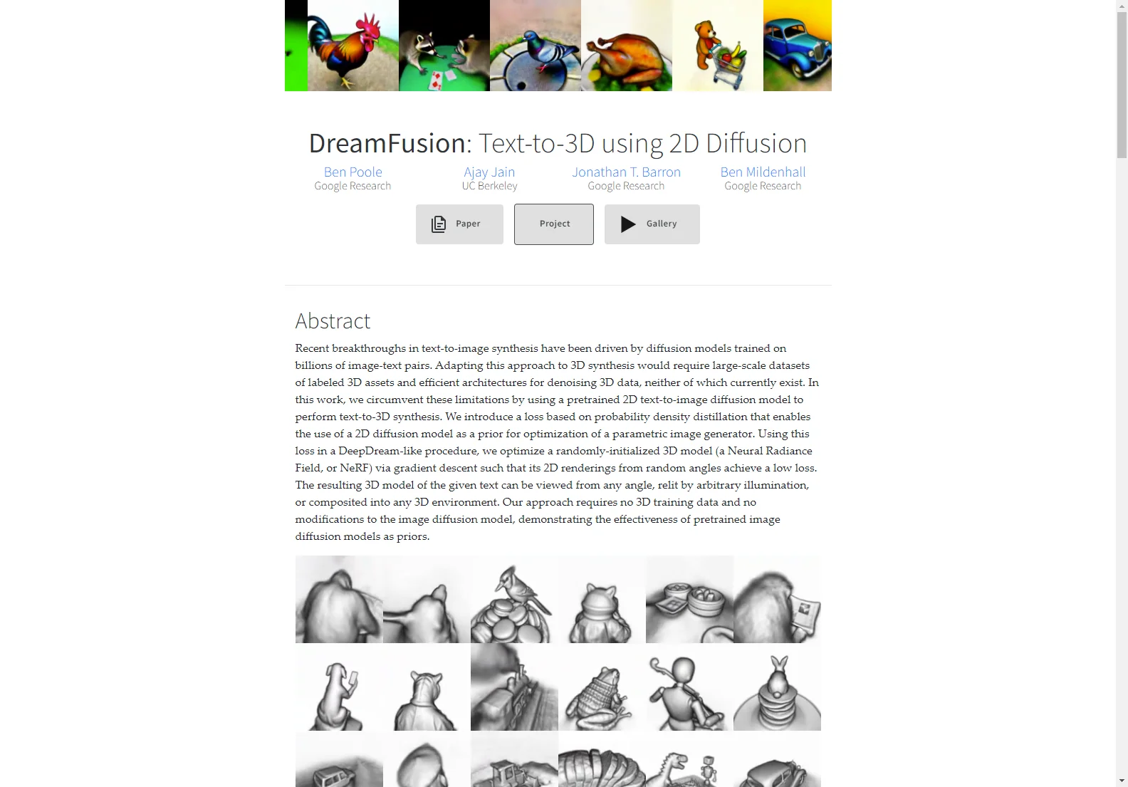 DreamFusion: Revolutionary Text-to-3D Synthesis Using 2D Diffusion