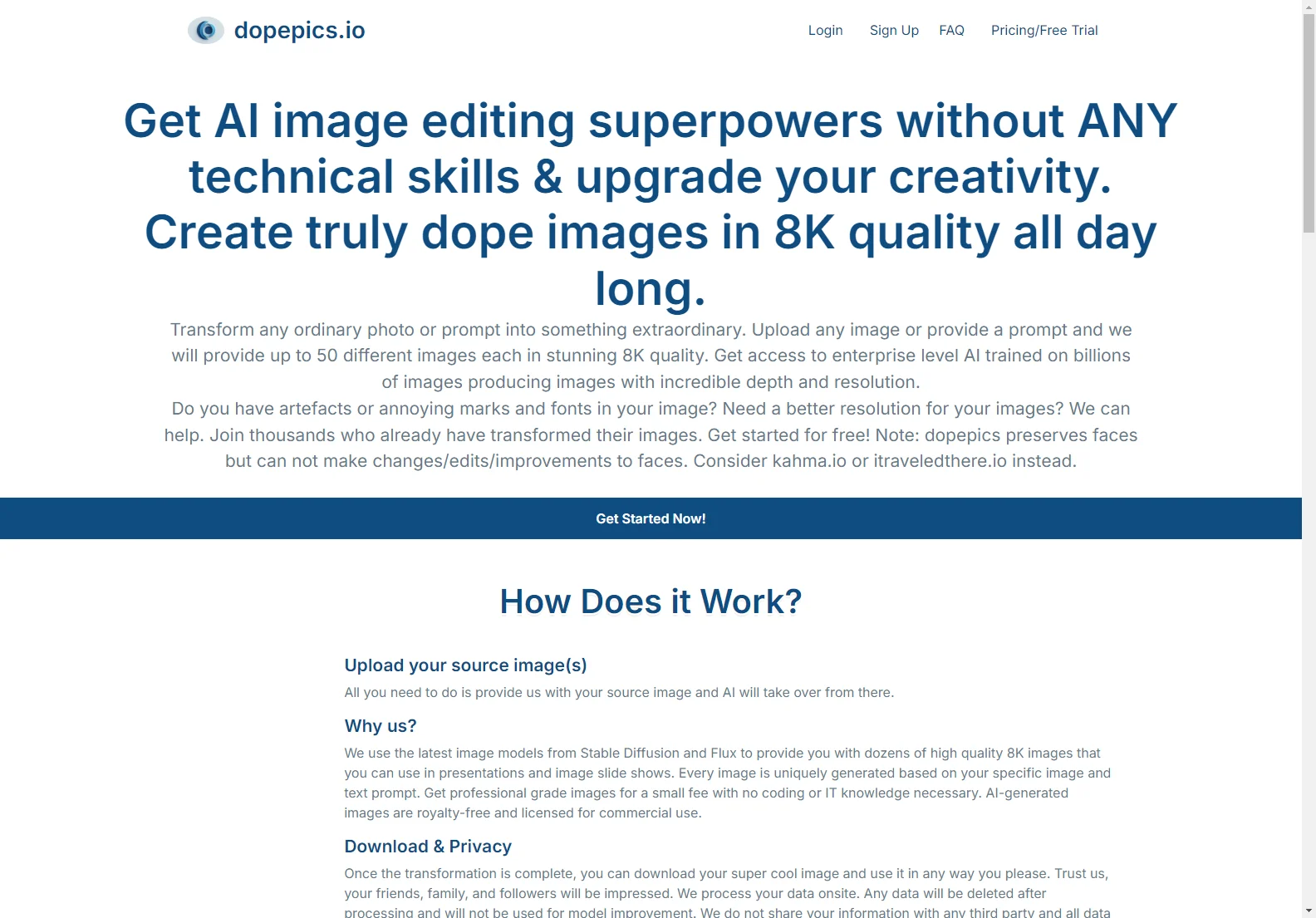 dopepics.io: AI Image Editing Superpowers for Everyone