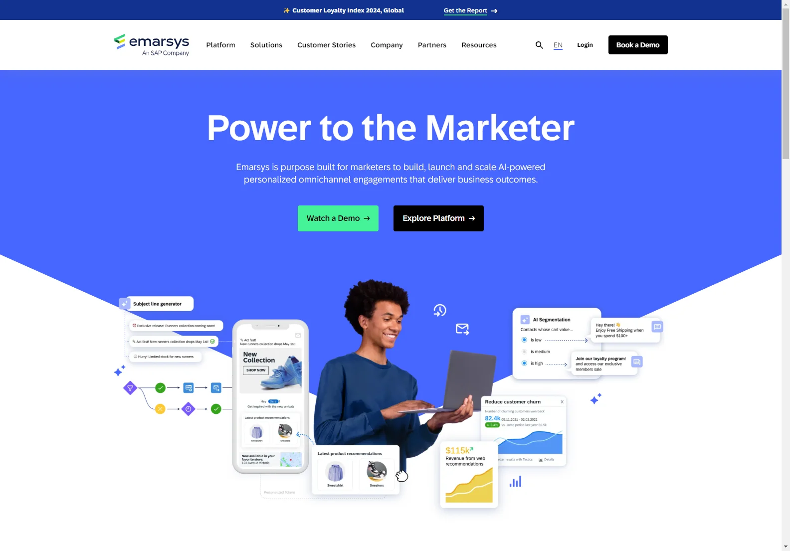 Emarsys: AI-Powered Omnichannel Marketing Platform for Personalized Customer Engagement