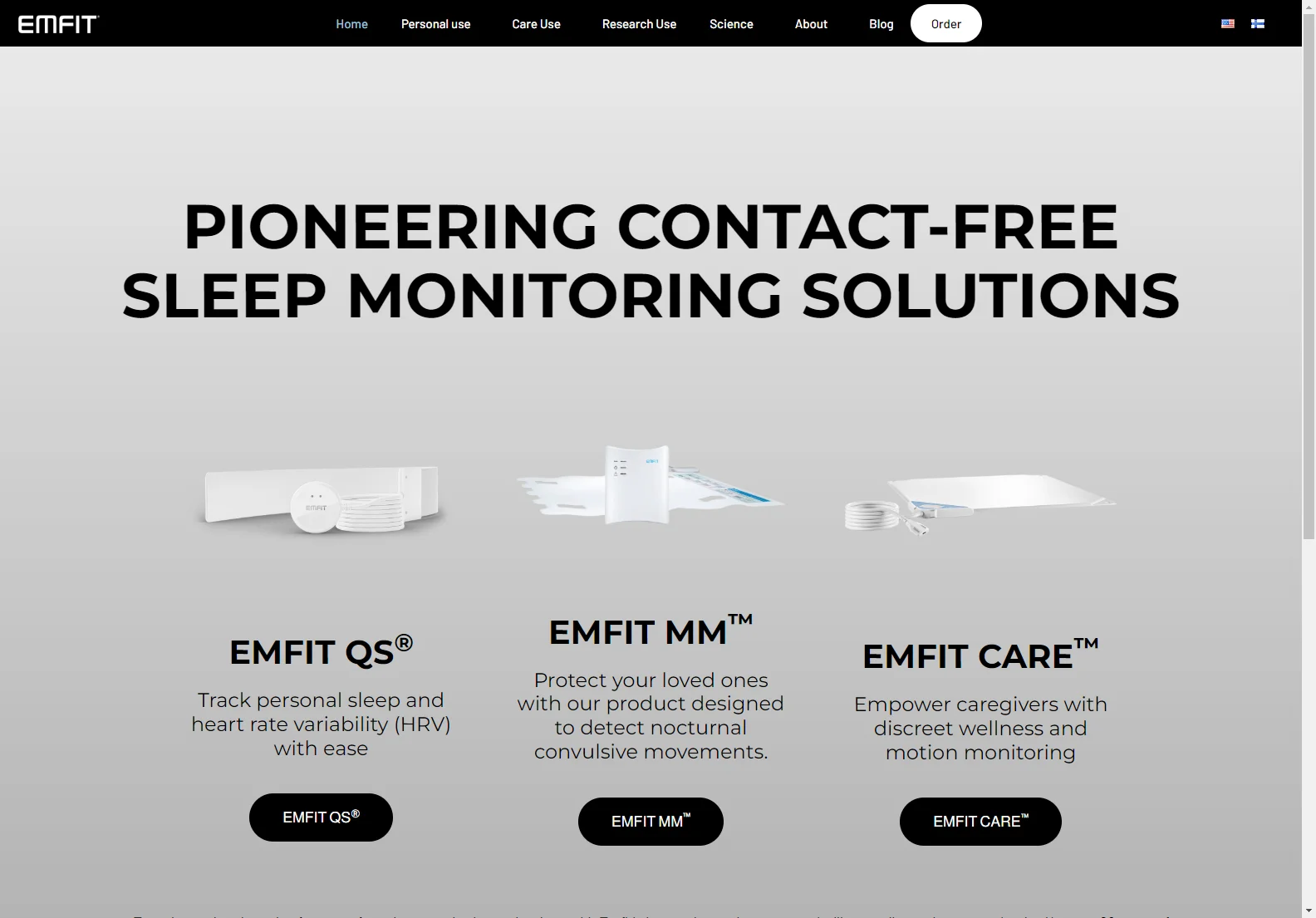 Emfit Ltd: Contact-Free Sleep Monitoring for Improved Health and Well-being