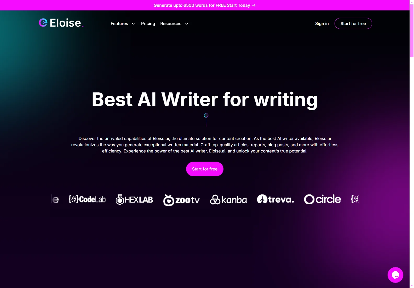 Eloise AI: The Best AI Writer for Content Creation