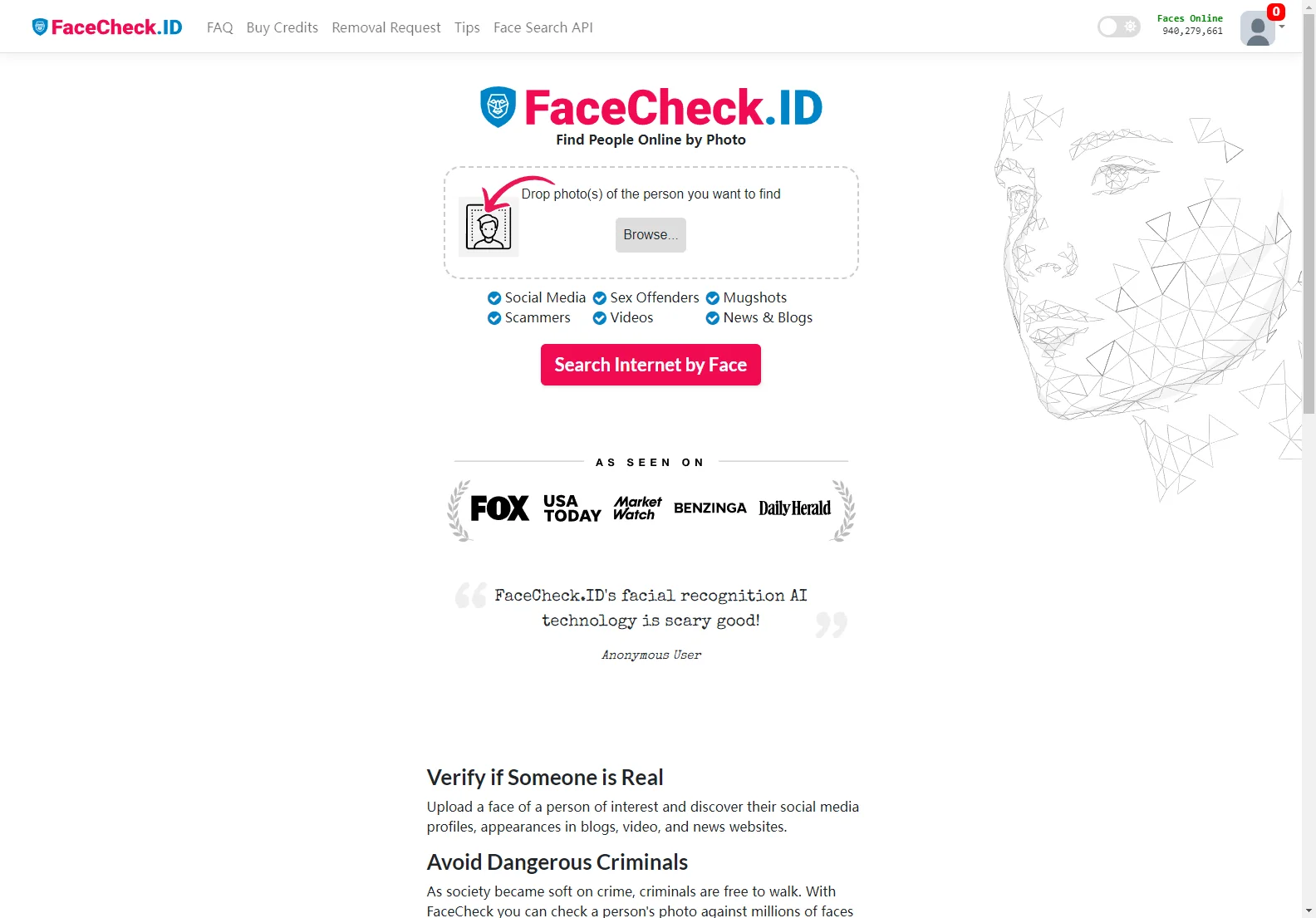 FaceCheck: AI-Powered Reverse Image Search & Face Recognition for Enhanced Safety