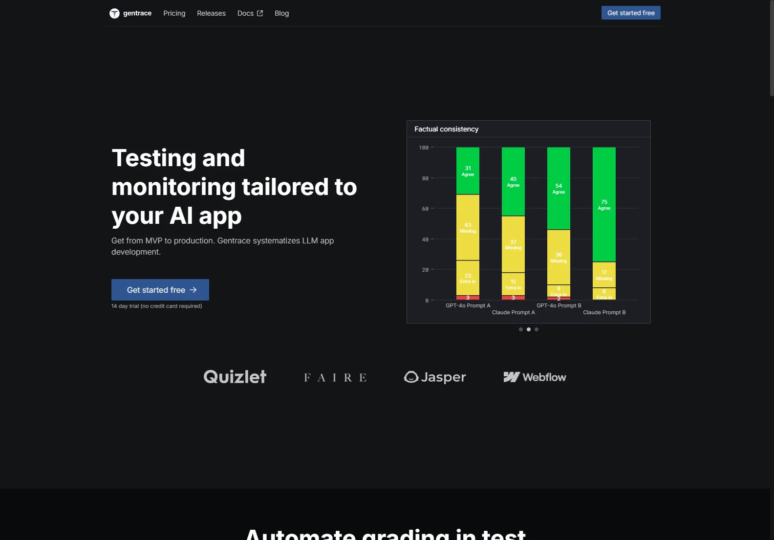 Gentrace: Systematize Your LLM App Development from MVP to Production