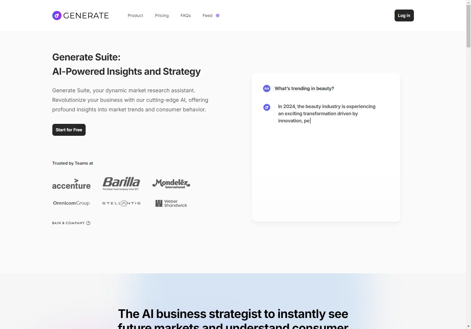 Nextatlas Generate: AI-Powered Market Research for Future-Proofing Your Business