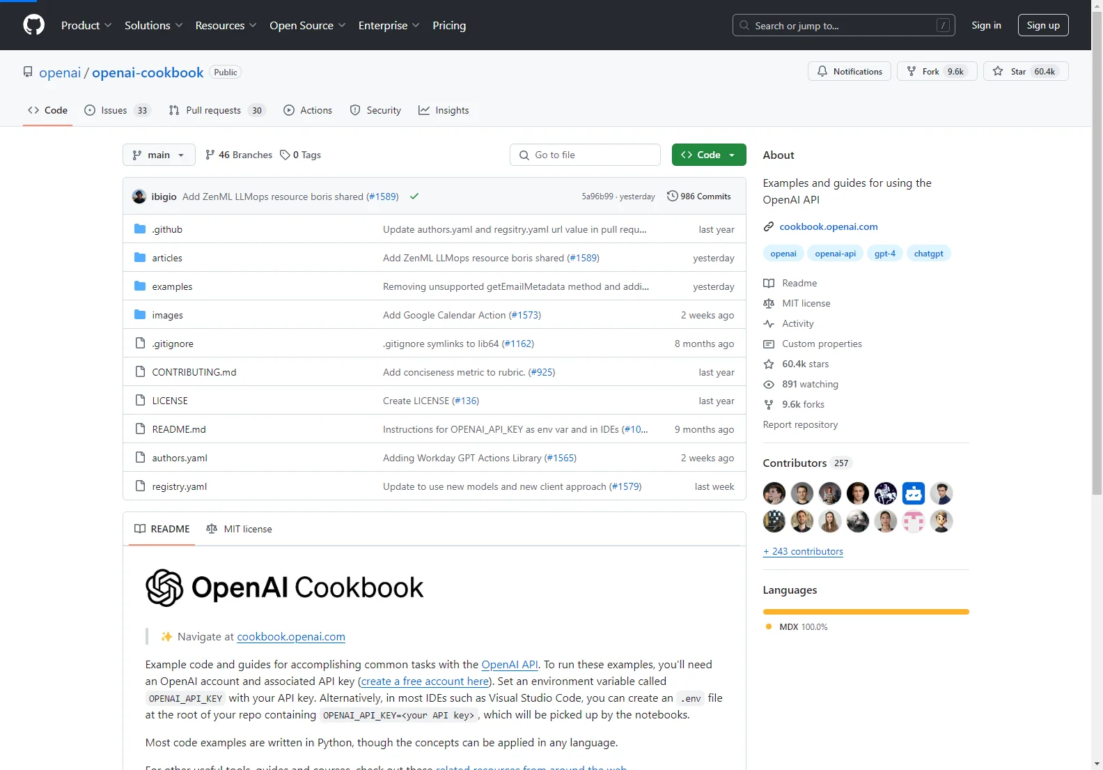 Mastering the OpenAI API: A Guide to the openai-cookbook