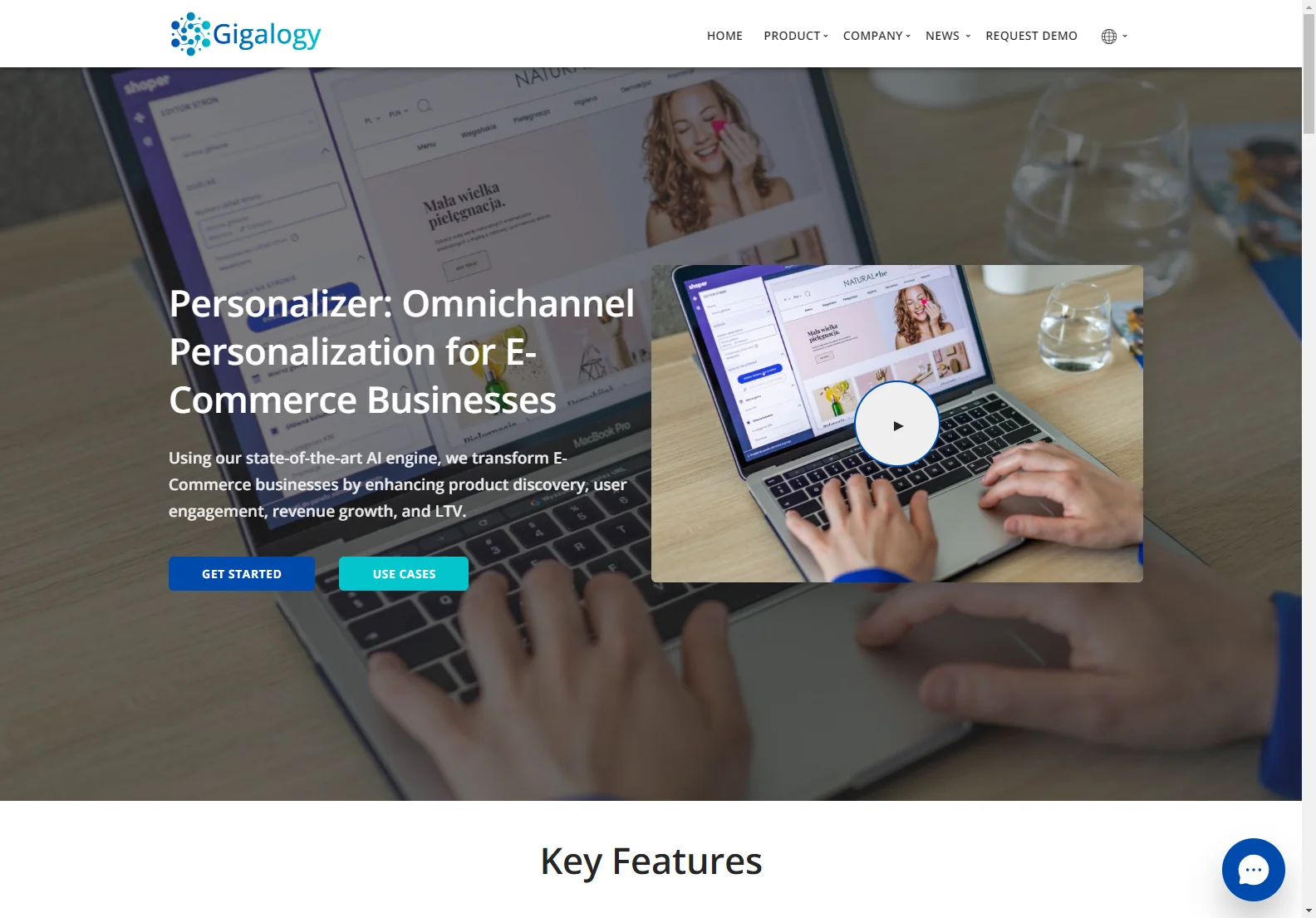 Gigalogy Personalizer: AI-Powered Omnichannel Personalization for E-commerce