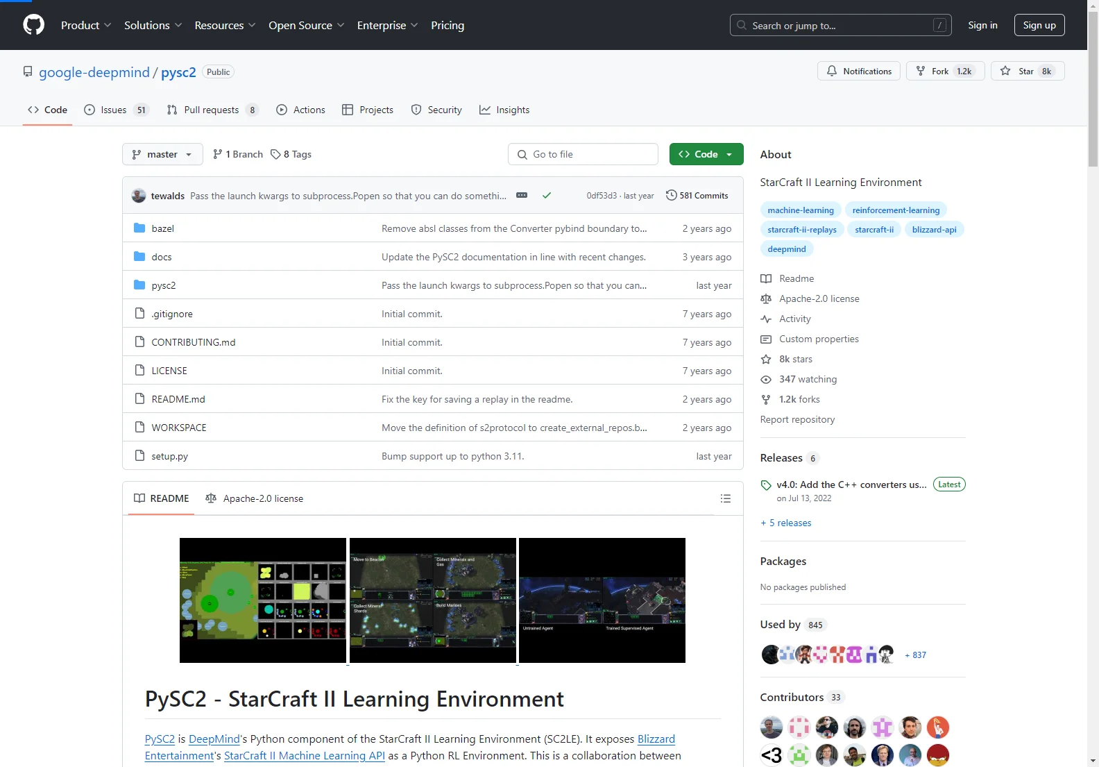 PySC2: DeepMind's StarCraft II Learning Environment for AI Research