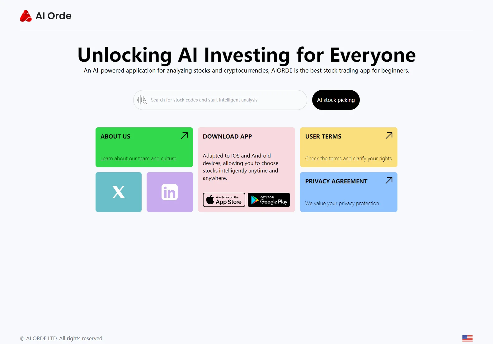 AIORDE: AI-Powered Stock & Cryptocurrency Investment Platform