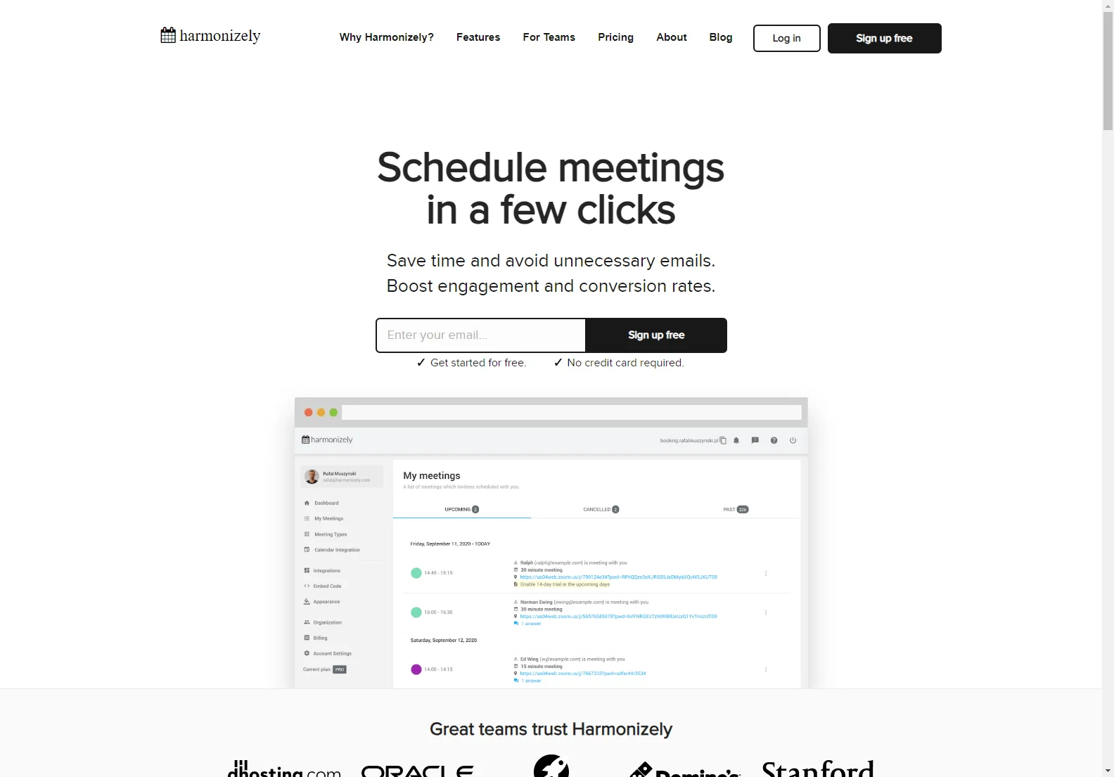 Harmonizely: AI-Powered Scheduling Tool for Seamless Appointment Booking