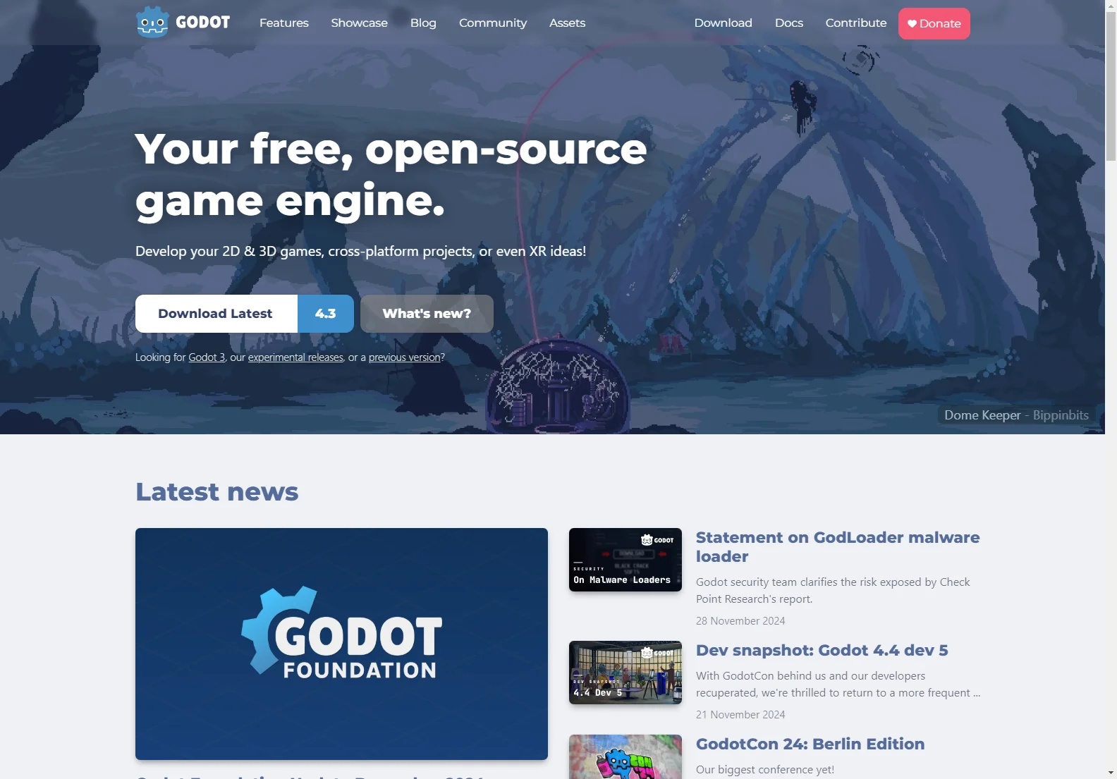 Godot Engine: Free and Open-Source Game Engine for 2D and 3D Game Development