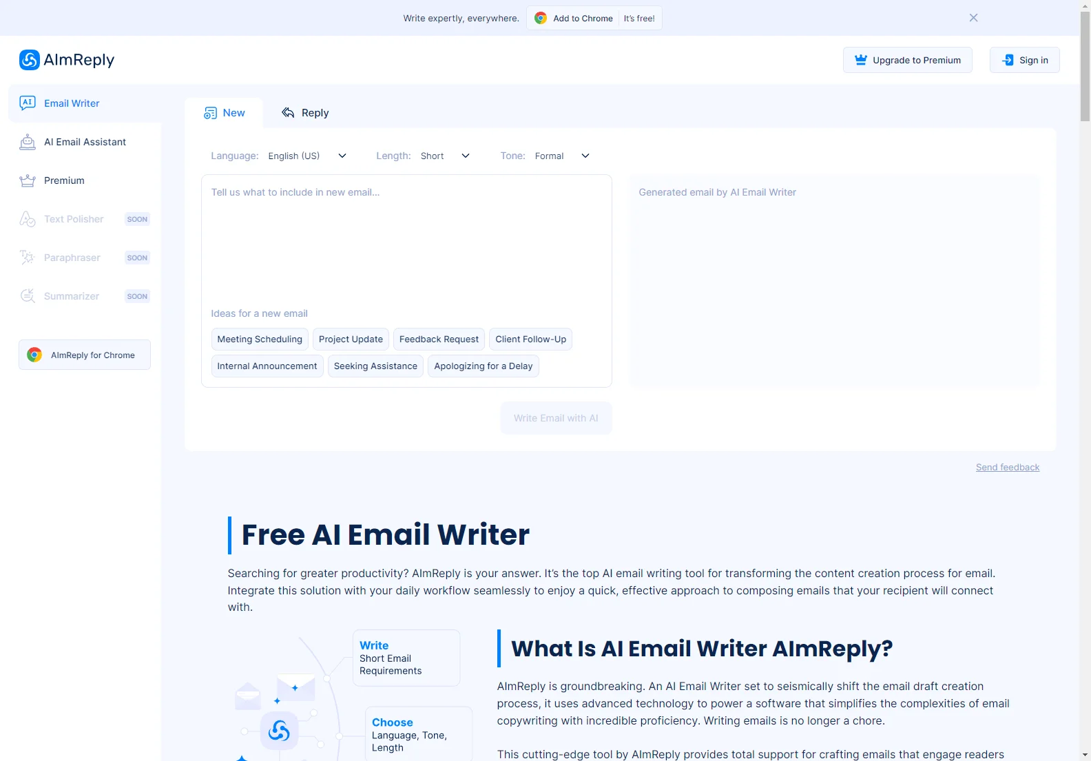 AImReply: Free AI Email Writer for Enhanced Communication