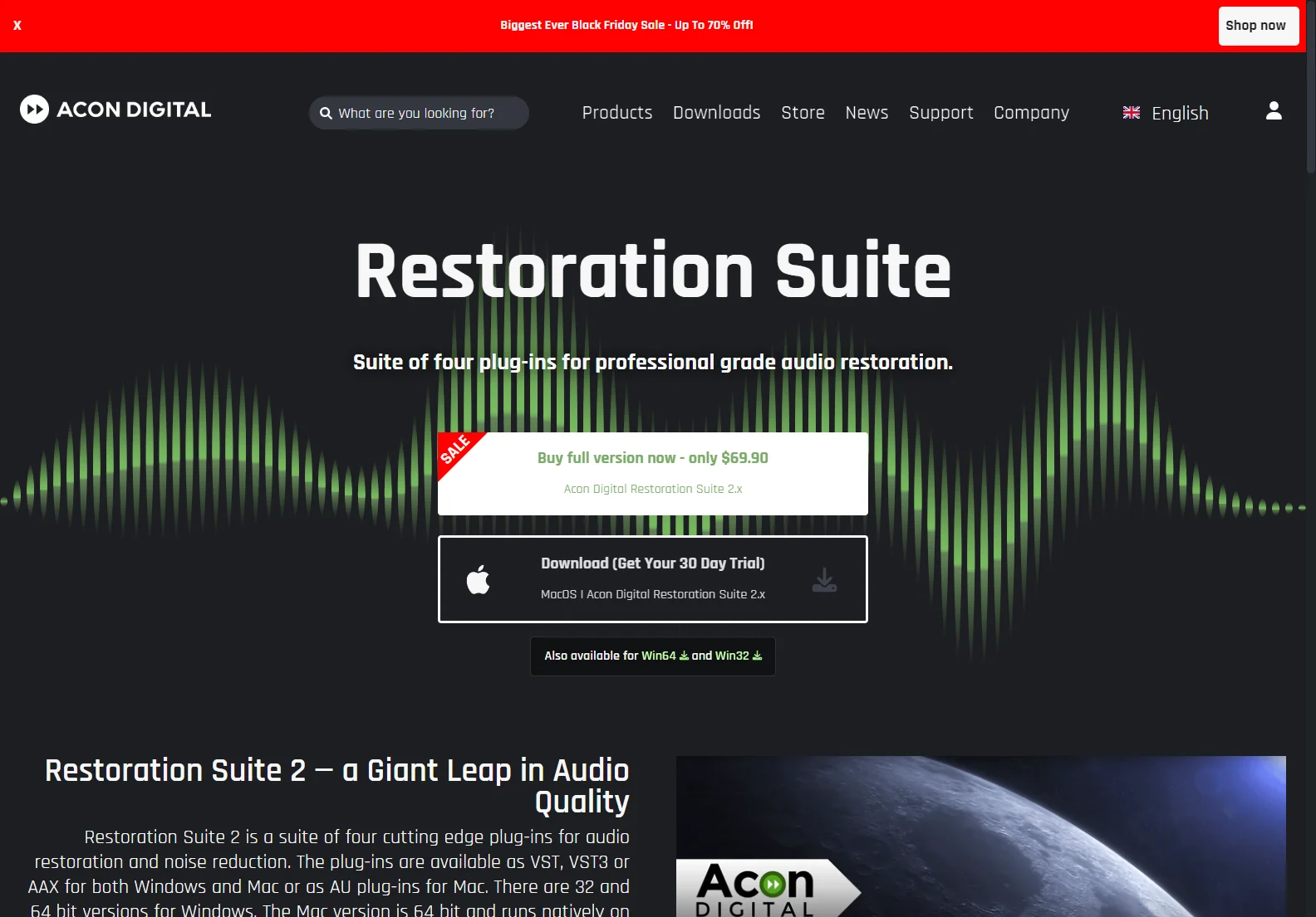 Acon Digital Restoration Suite 2: Professional Audio Restoration Plugins