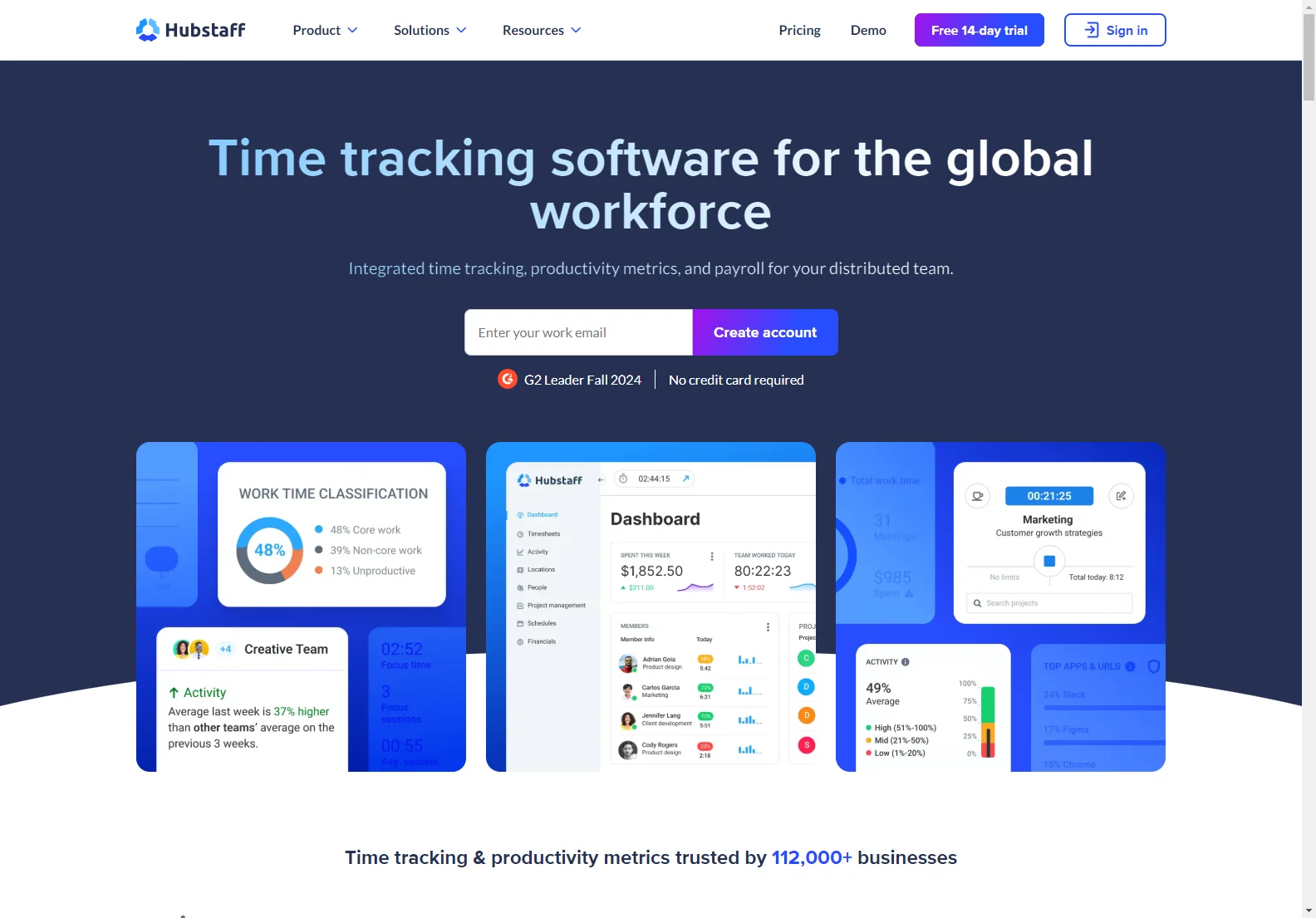 Hubstaff: AI-Powered Time Tracking & Workforce Management Software