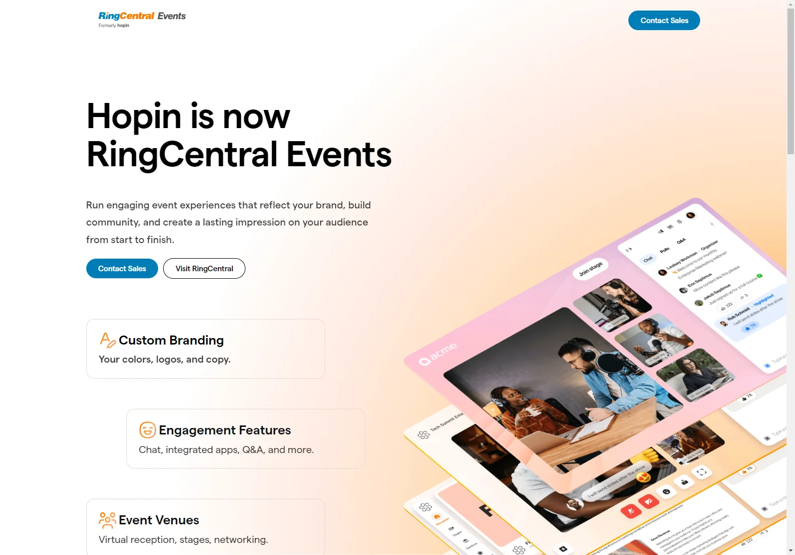 RingCentral Events: Engaging Virtual Event Experiences