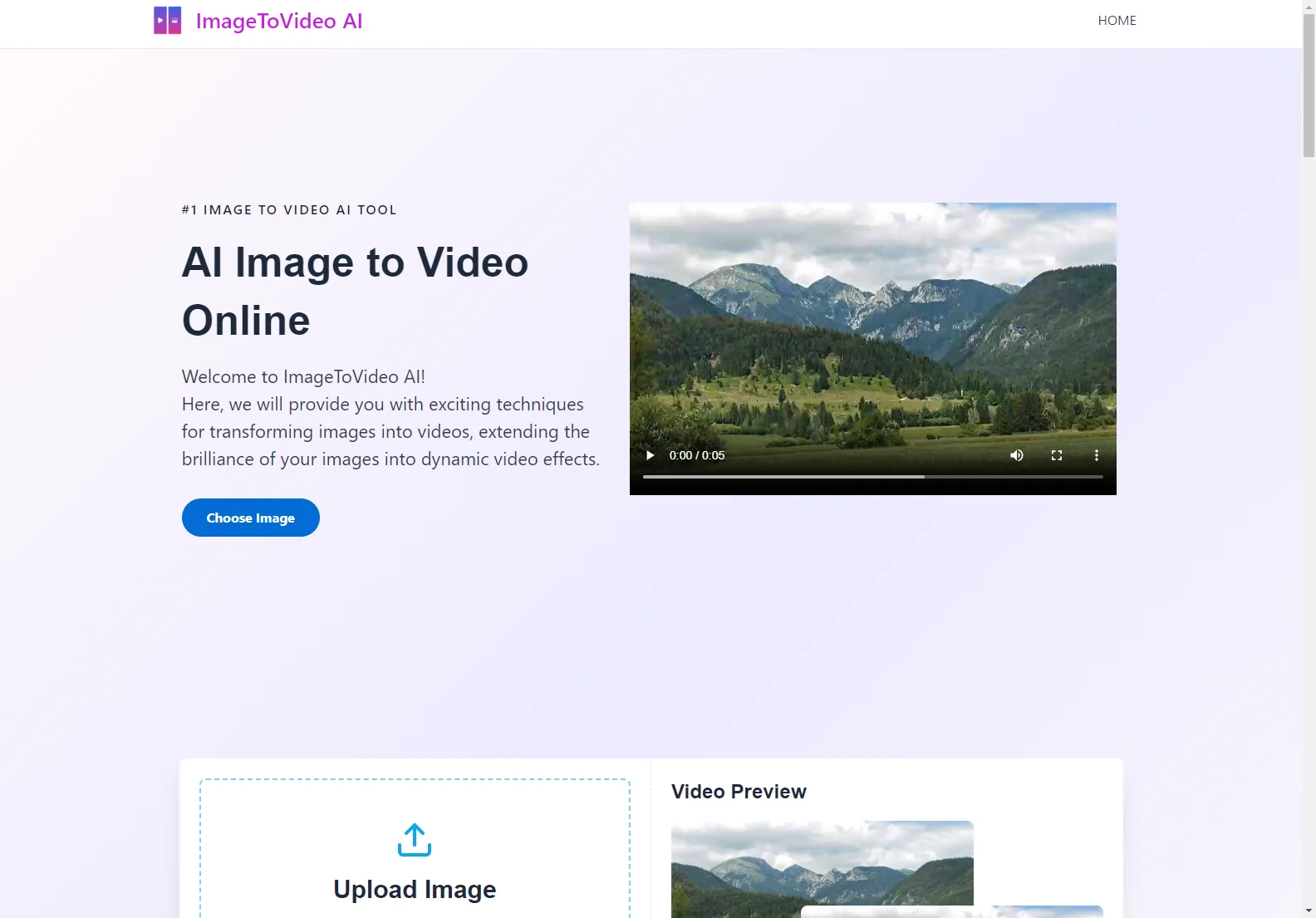 ImageToVideo AI: Free Online Image to MP4 Video Converter