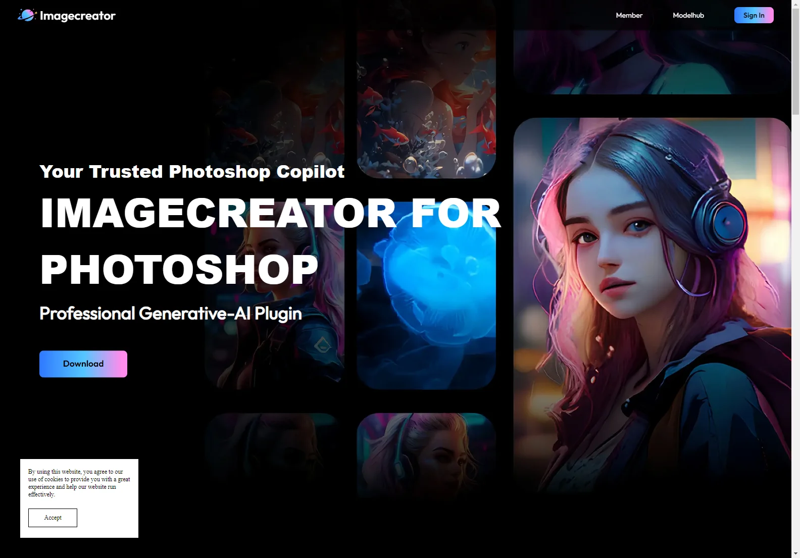 ImageCreator: AI-Powered Photoshop Plugin for Efficient & Diverse Image Generation