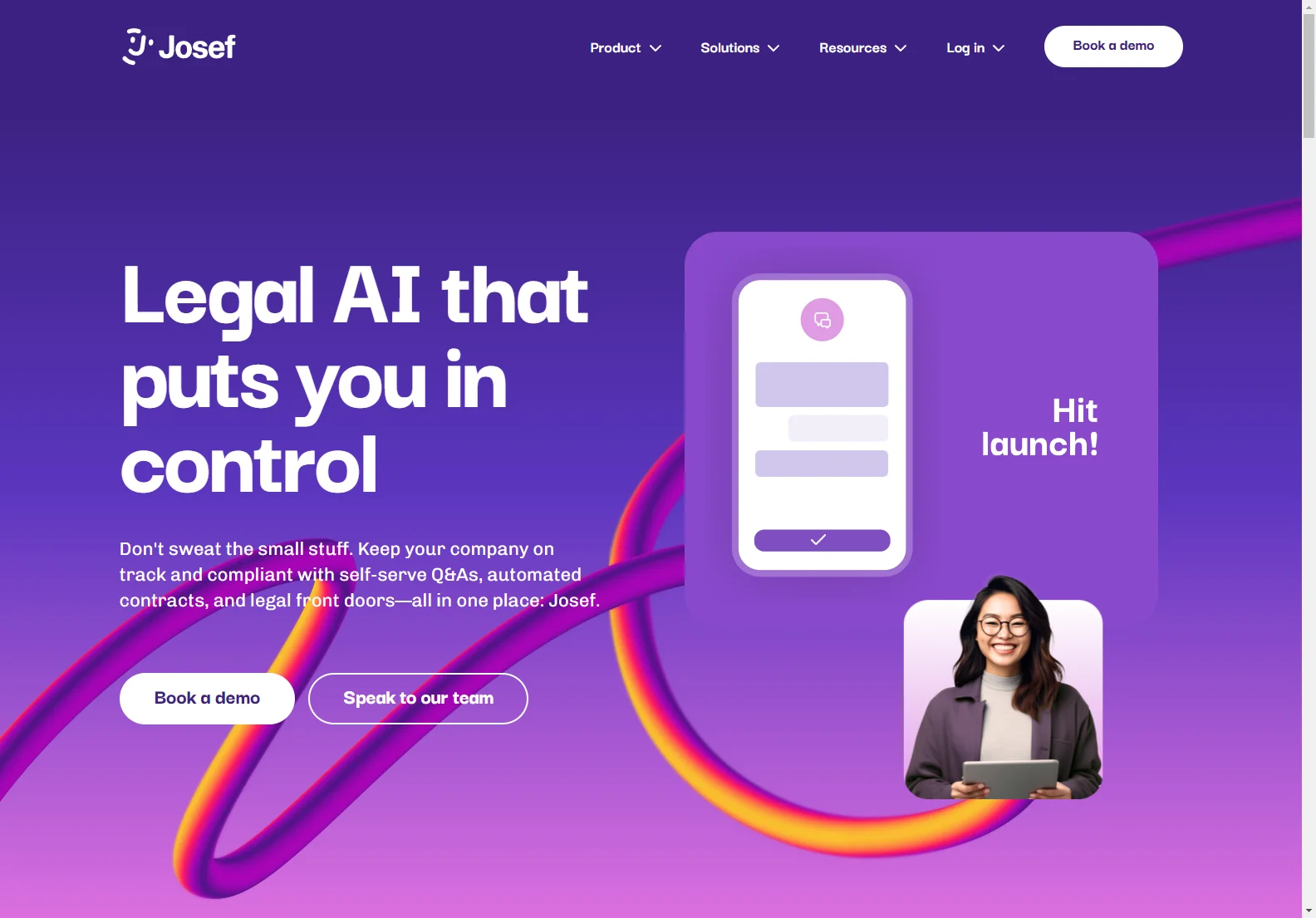 Josef: AI-Powered Legal Automation for Efficiency and Compliance