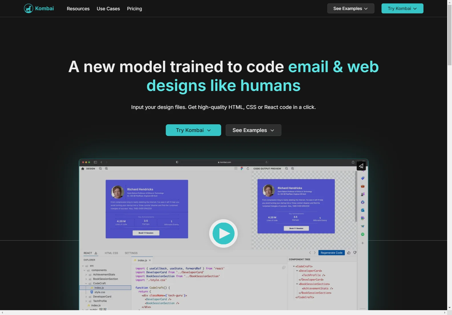 Kombai: AI-Powered Code Generation for Faster Frontend Development