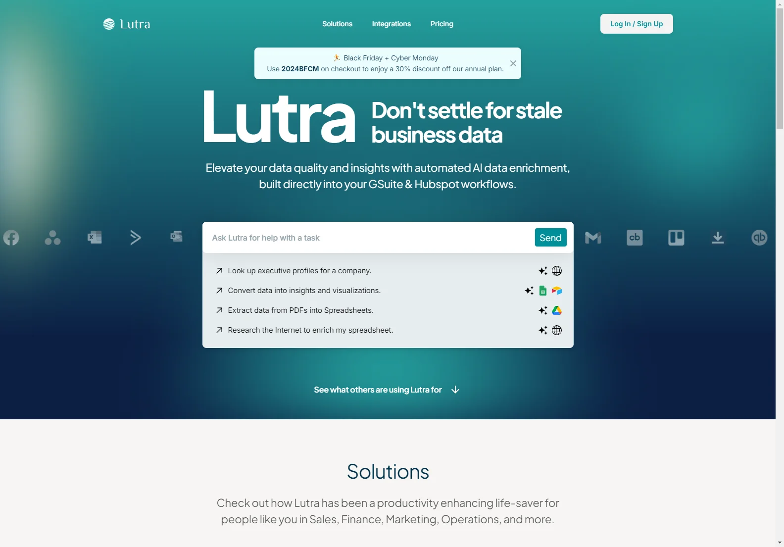 Lutra AI: Automate Data Enrichment & Boost Productivity with AI