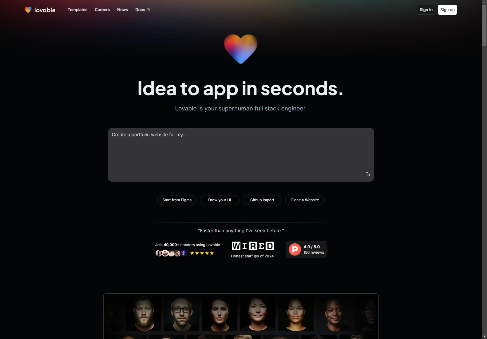 Lovable: Build Apps in Seconds with AI - No Code Needed