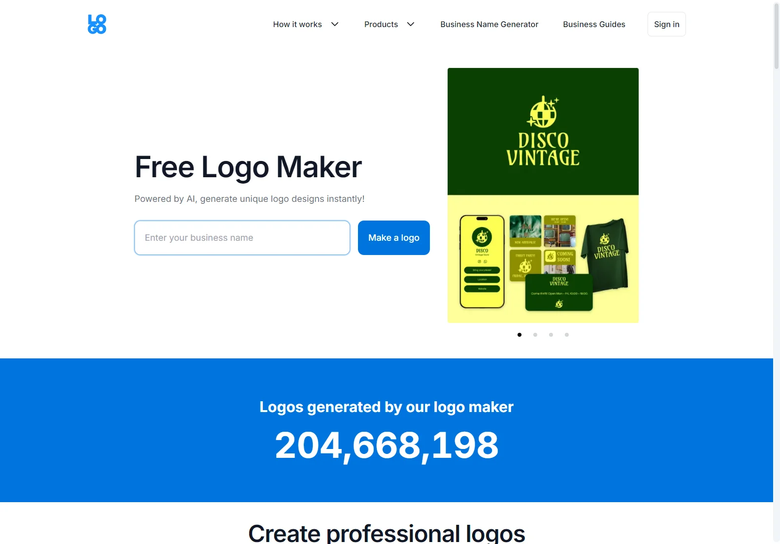 Free Logo Maker | AI-Powered Logo Design Tool