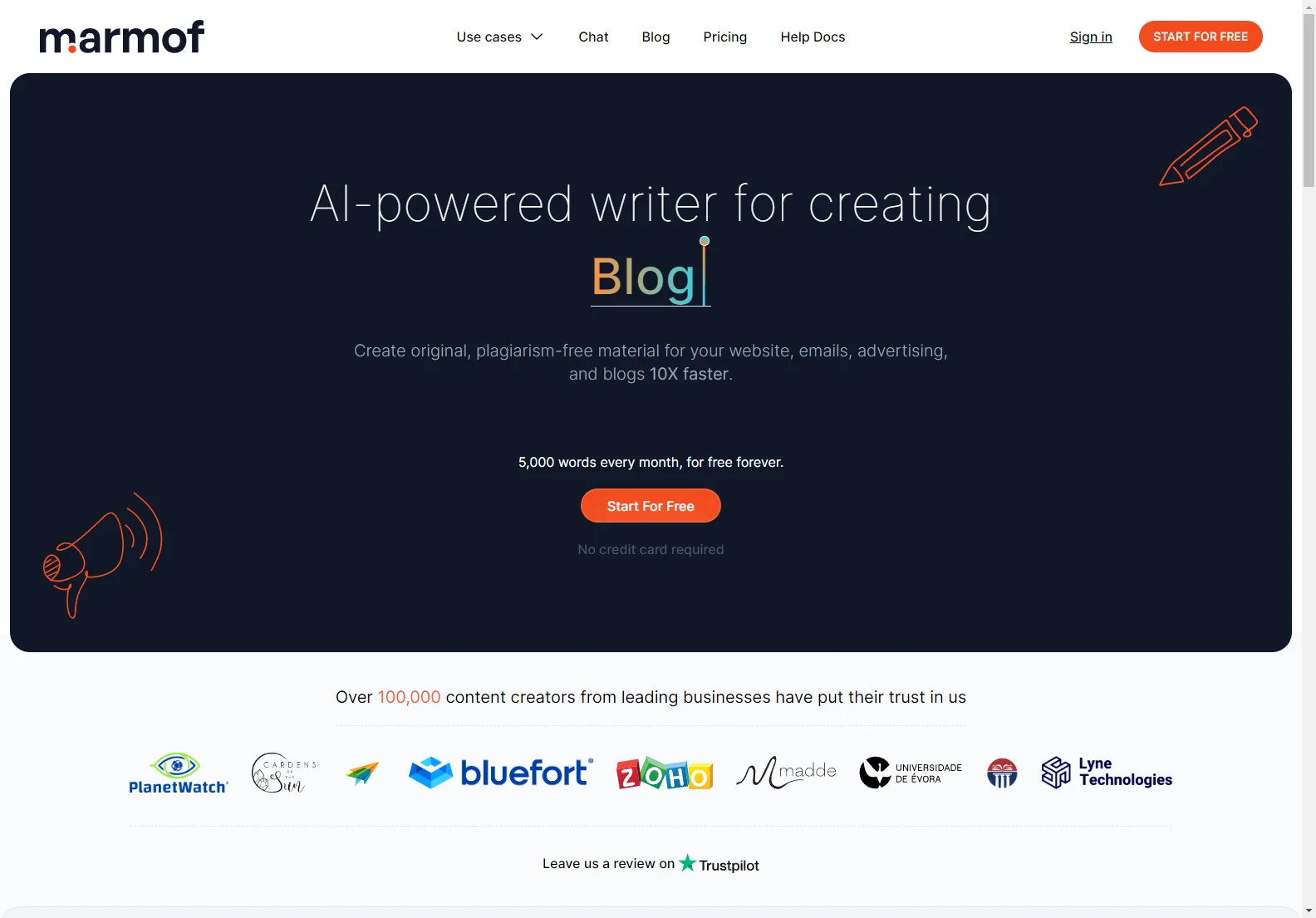 Marmof: AI-Powered Content Creation for Enhanced Productivity