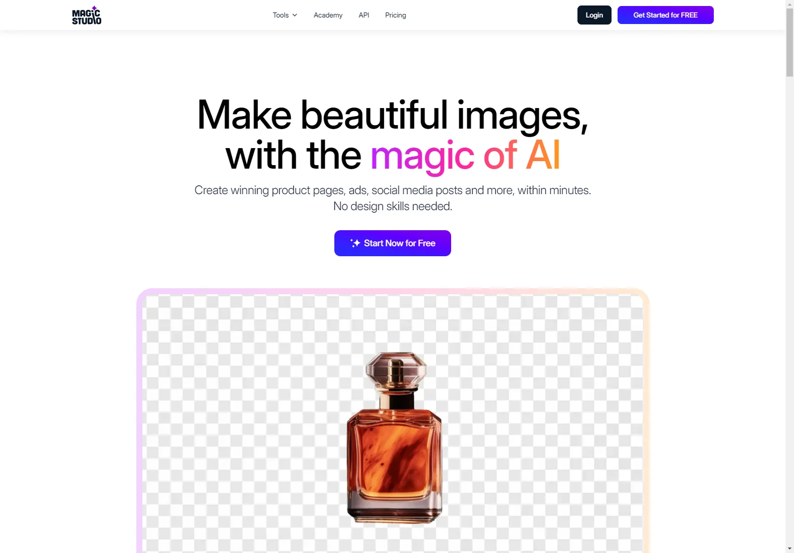 Magic Studio: AI-Powered Image Creation and Editing Tool