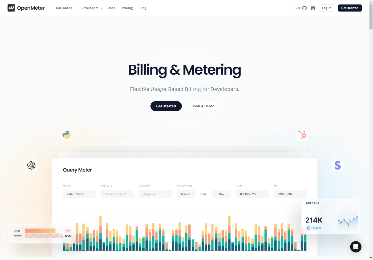 OpenMeter: Open Source Billing and Usage Metering for AI and Cloud Applications