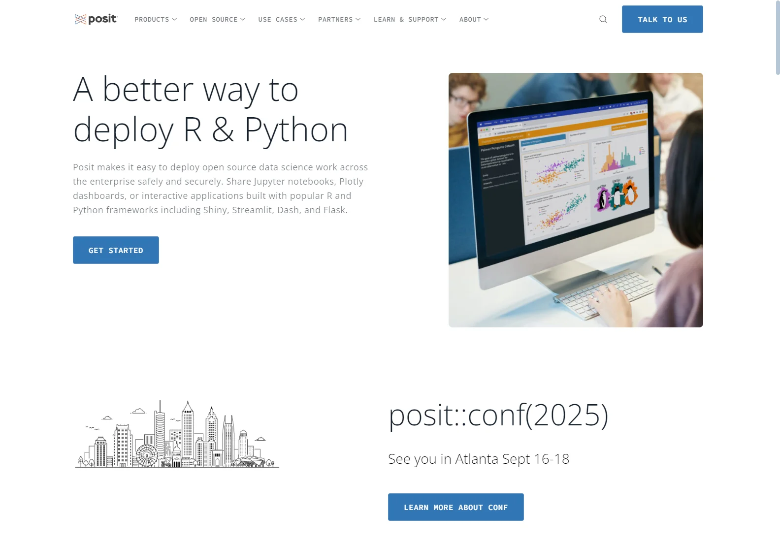 Posit: Secure Open-Source Data Science for Enterprises